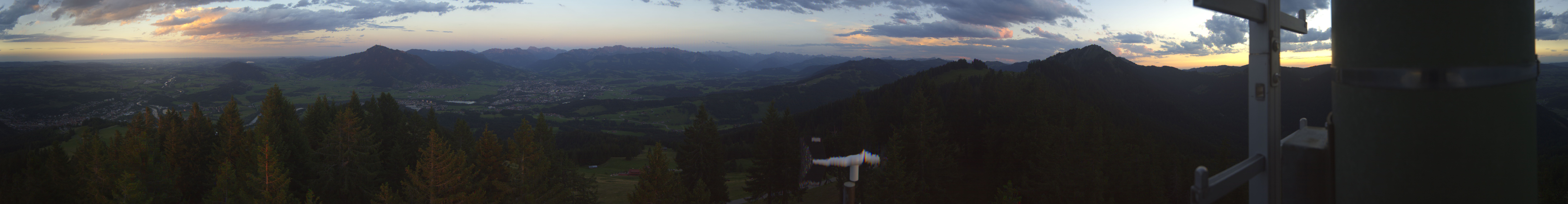 Archiv Foto Webcam Immenstadt: Panorama Bergstation Mittagbahn