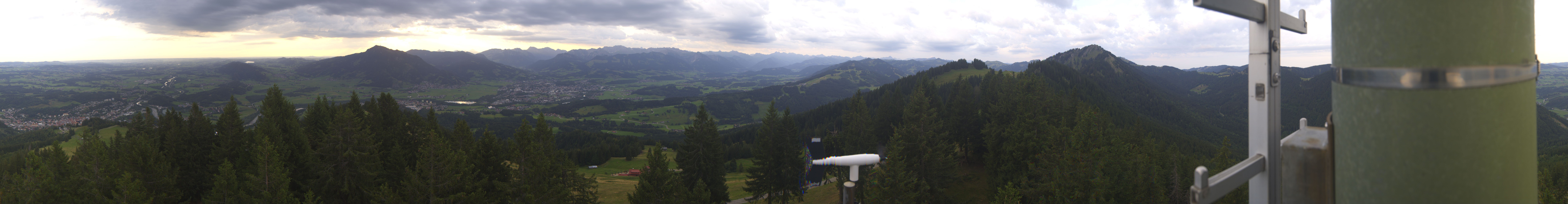 Archiv Foto Webcam Immenstadt: Panorama Bergstation Mittagbahn