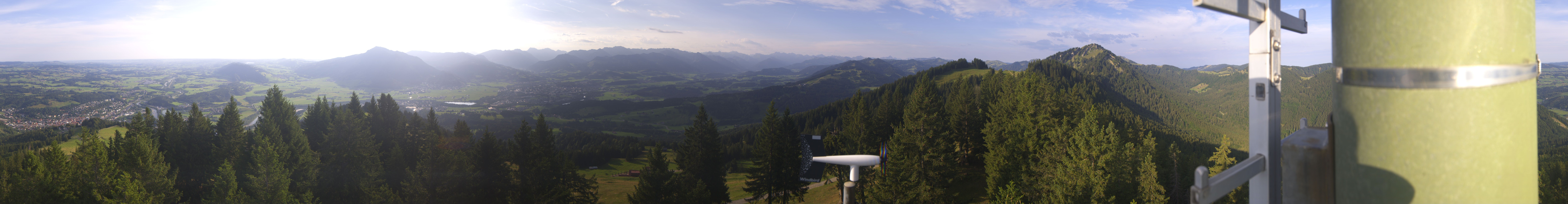 Archiv Foto Webcam Immenstadt: Panorama Bergstation Mittagbahn