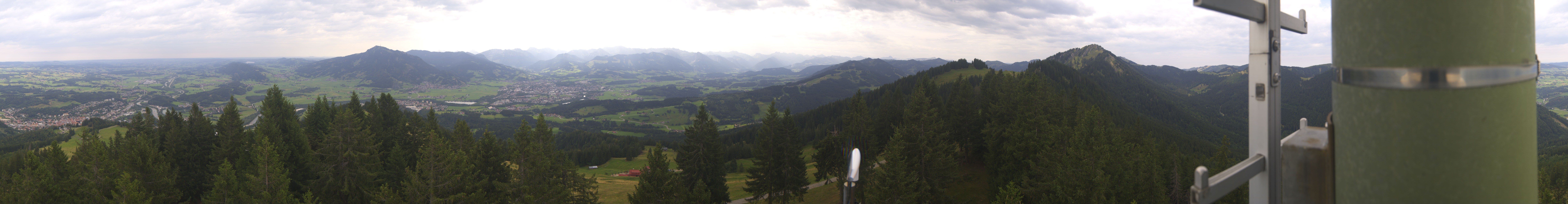 Archiv Foto Webcam Immenstadt: Panorama Bergstation Mittagbahn