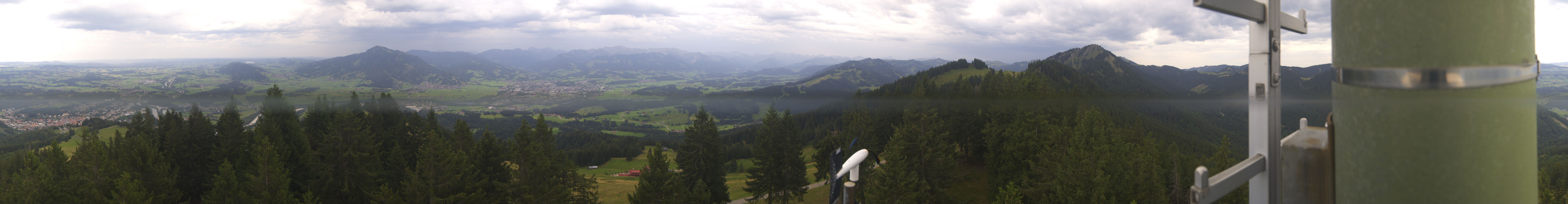 Archiv Foto Webcam Immenstadt: Panorama Bergstation Mittagbahn