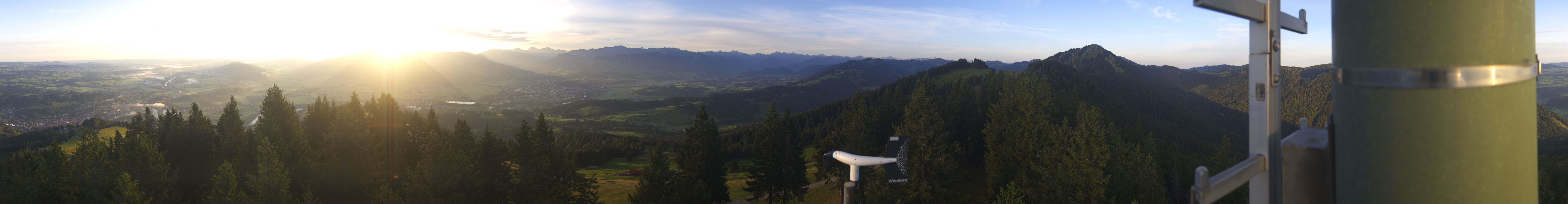 Archiv Foto Webcam Immenstadt: Panorama Bergstation Mittagbahn