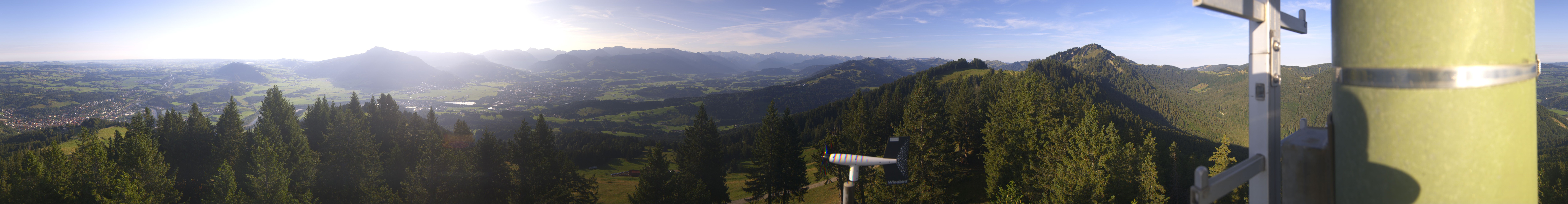 Archiv Foto Webcam Immenstadt: Panorama Bergstation Mittagbahn