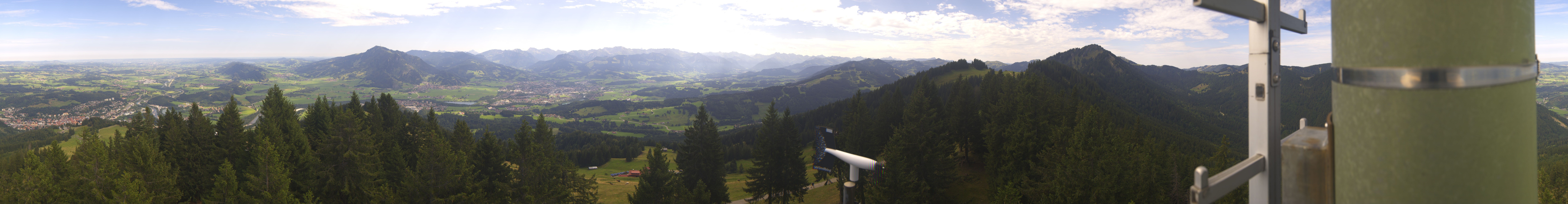 Archiv Foto Webcam Immenstadt: Panorama Bergstation Mittagbahn