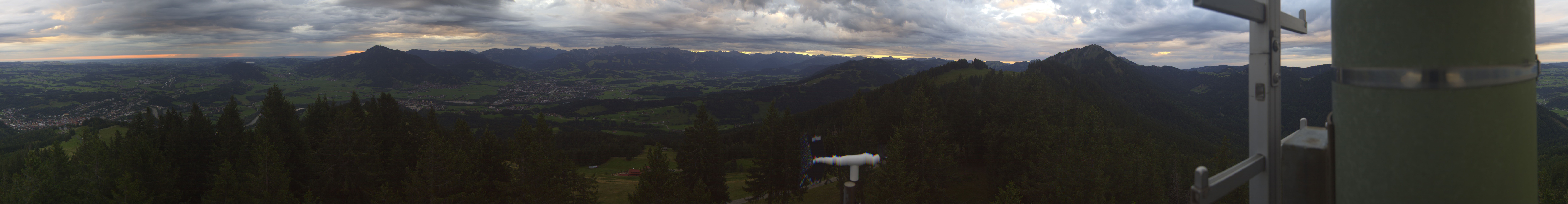Archiv Foto Webcam Immenstadt: Panorama Bergstation Mittagbahn