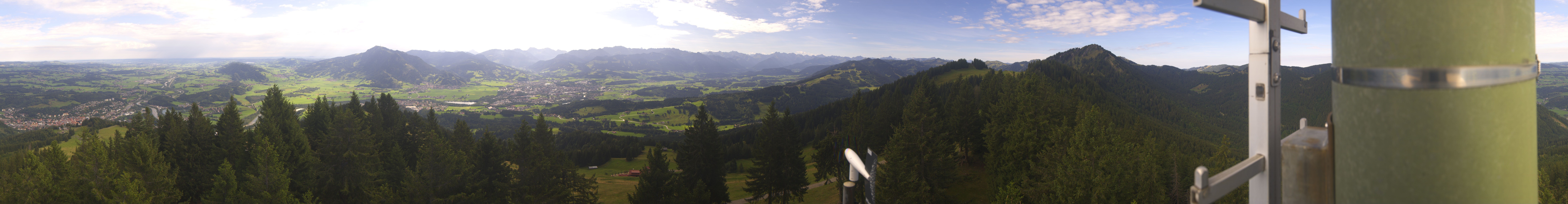 Archiv Foto Webcam Immenstadt: Panorama Bergstation Mittagbahn