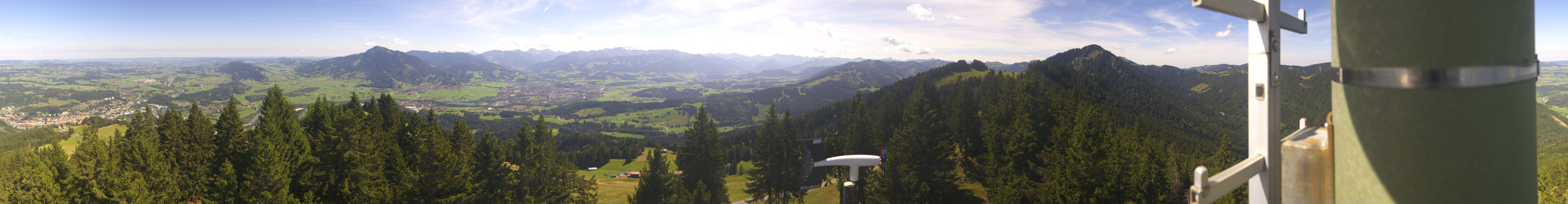 Archiv Foto Webcam Immenstadt: Panorama Bergstation Mittagbahn