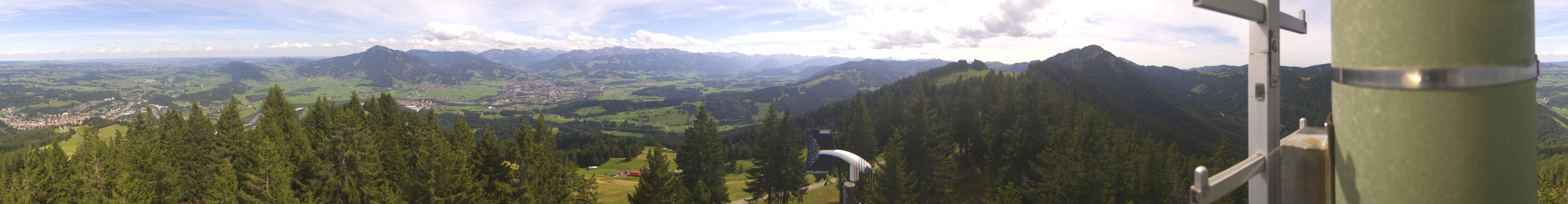Archiv Foto Webcam Immenstadt: Panorama Bergstation Mittagbahn