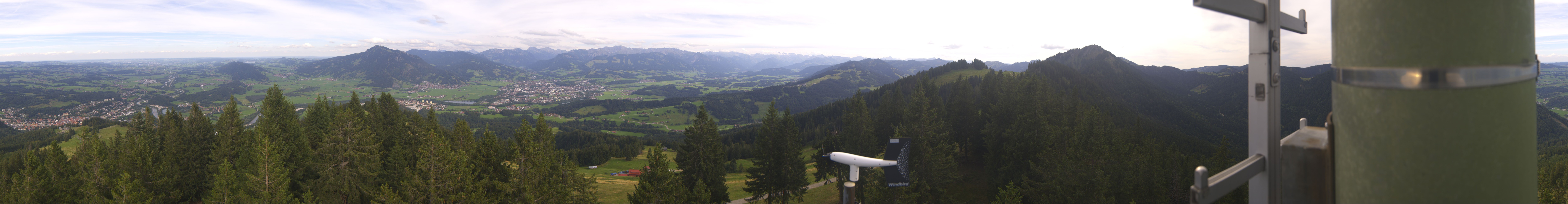 Archiv Foto Webcam Immenstadt: Panorama Bergstation Mittagbahn