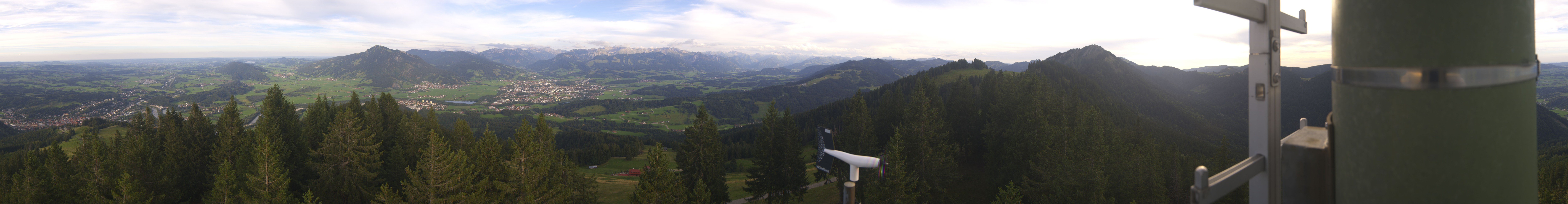 Archived image Webcam Immenstadt: Mt. Mittag Summit