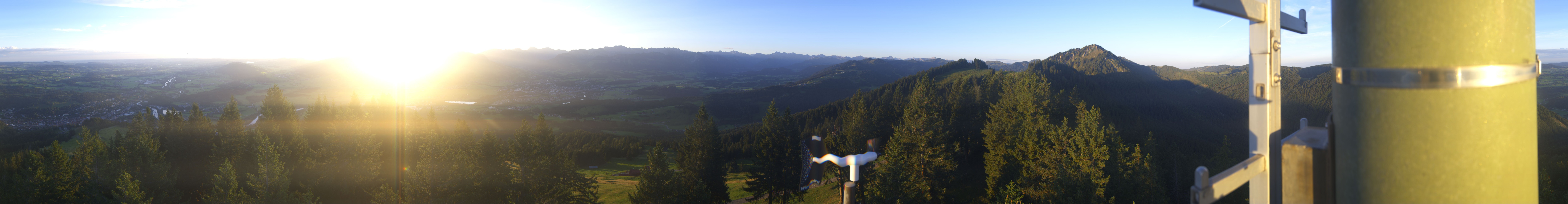 Archiv Foto Webcam Immenstadt: Panorama Bergstation Mittagbahn