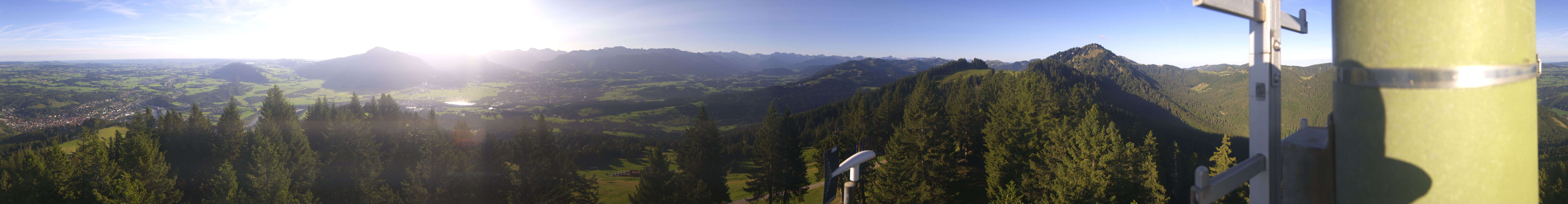 Archiv Foto Webcam Immenstadt: Panorama Bergstation Mittagbahn
