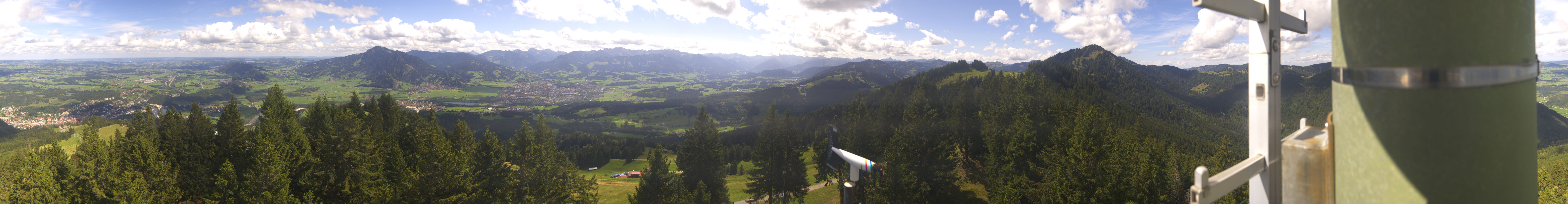 Archiv Foto Webcam Immenstadt: Panorama Bergstation Mittagbahn