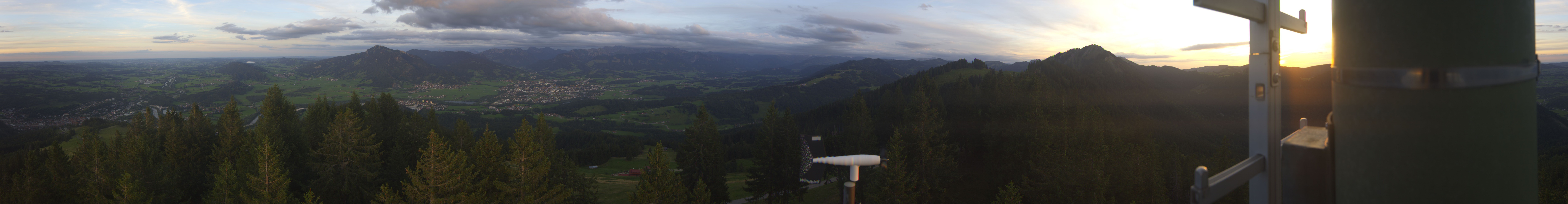 Archiv Foto Webcam Immenstadt: Panorama Bergstation Mittagbahn