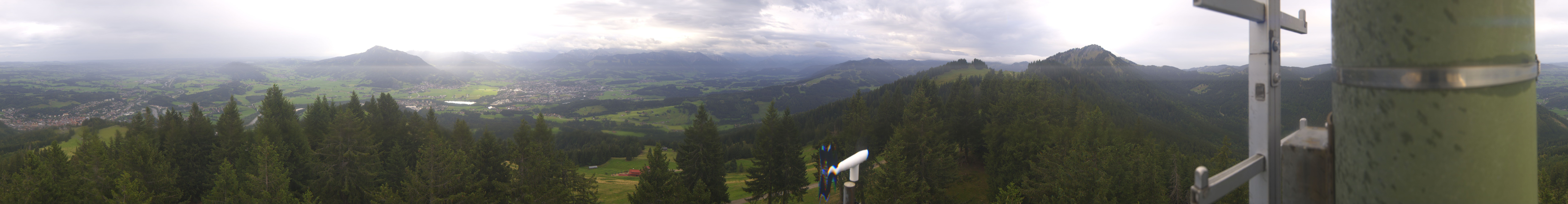 Archived image Webcam Immenstadt: Mt. Mittag Summit