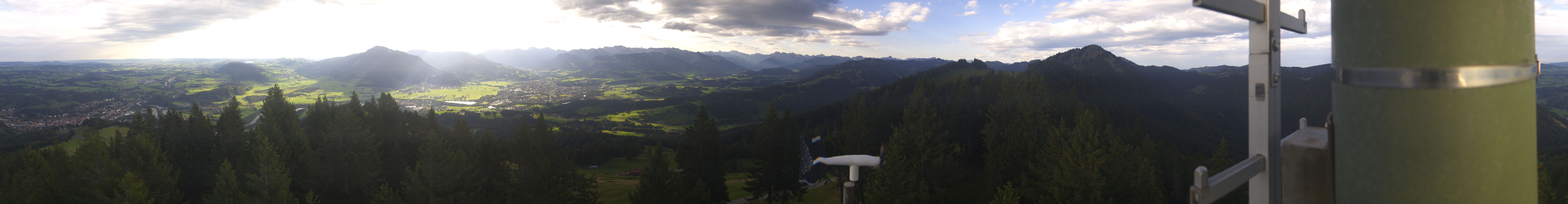 Archiv Foto Webcam Immenstadt: Panorama Bergstation Mittagbahn