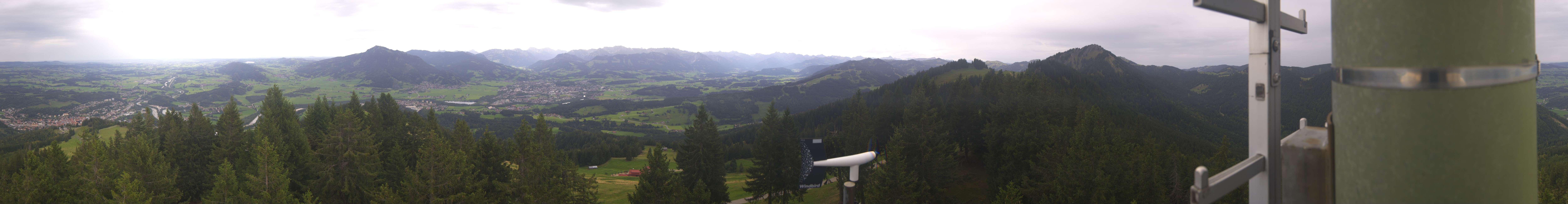 Archiv Foto Webcam Immenstadt: Panorama Bergstation Mittagbahn