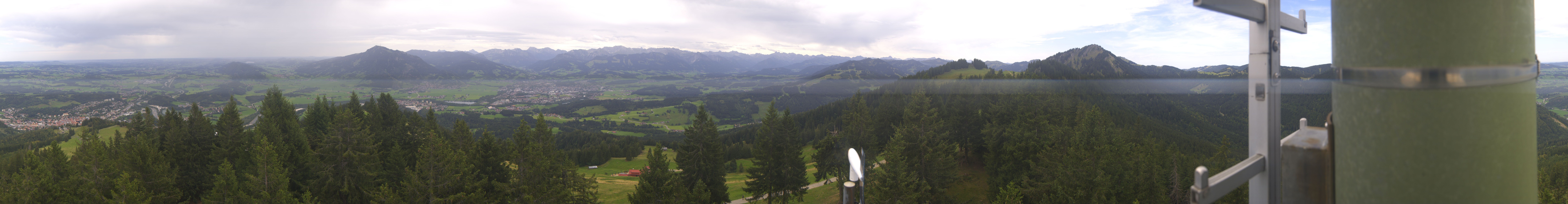 Archiv Foto Webcam Immenstadt: Panorama Bergstation Mittagbahn