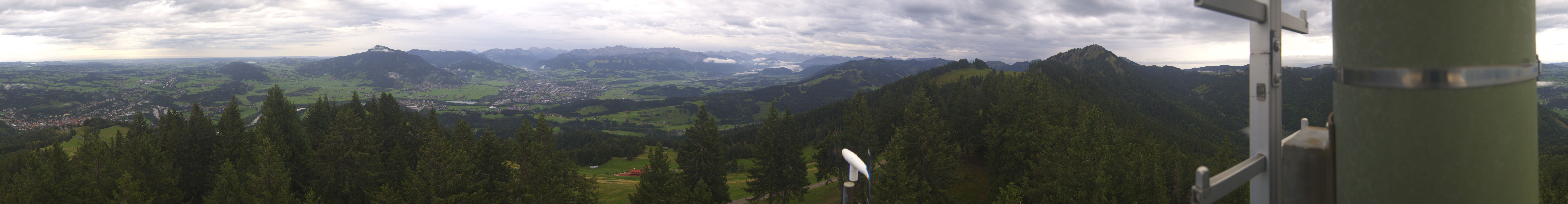 Archiv Foto Webcam Immenstadt: Panorama Bergstation Mittagbahn