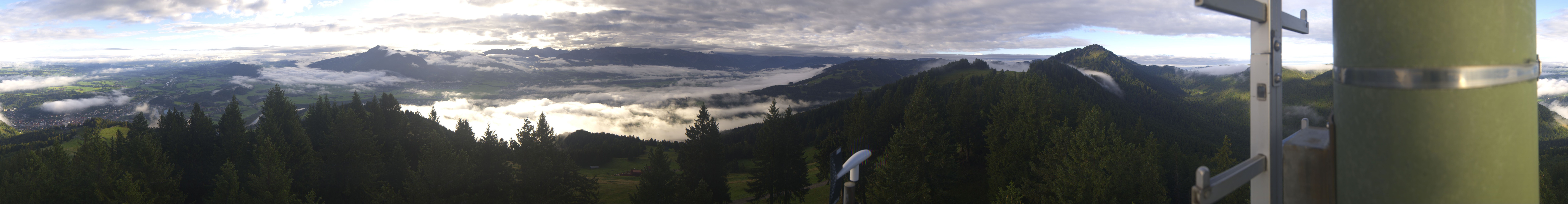 Archiv Foto Webcam Immenstadt: Panorama Bergstation Mittagbahn