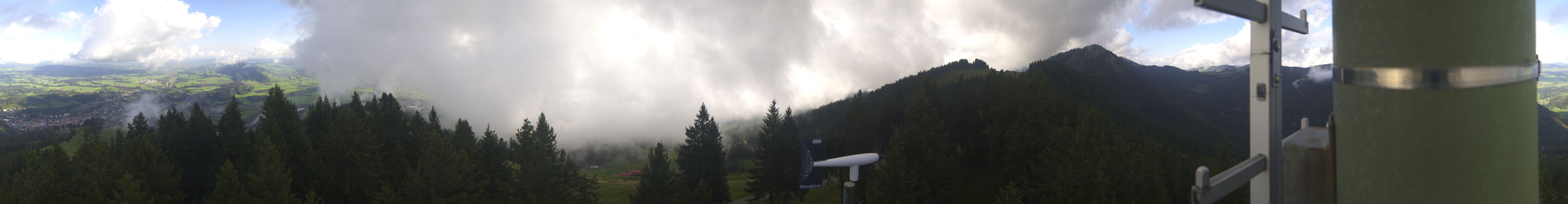 Archiv Foto Webcam Immenstadt: Panorama Bergstation Mittagbahn