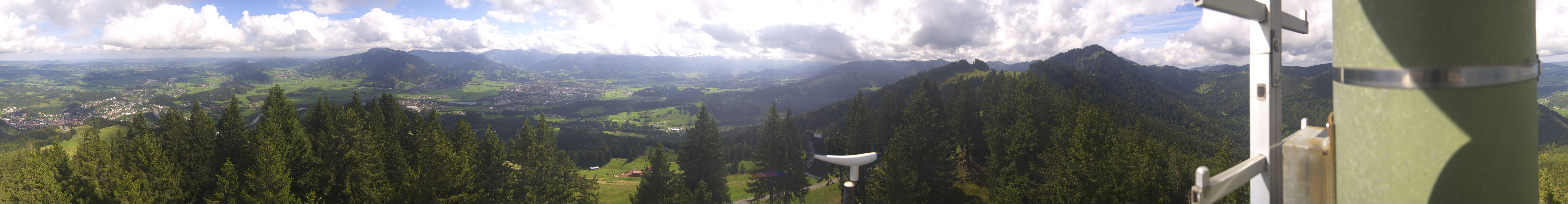 Archiv Foto Webcam Immenstadt: Panorama Bergstation Mittagbahn