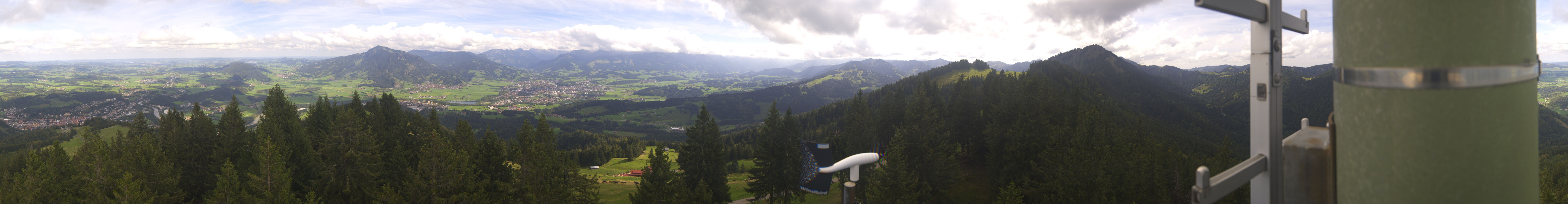 Archiv Foto Webcam Immenstadt: Panorama Bergstation Mittagbahn