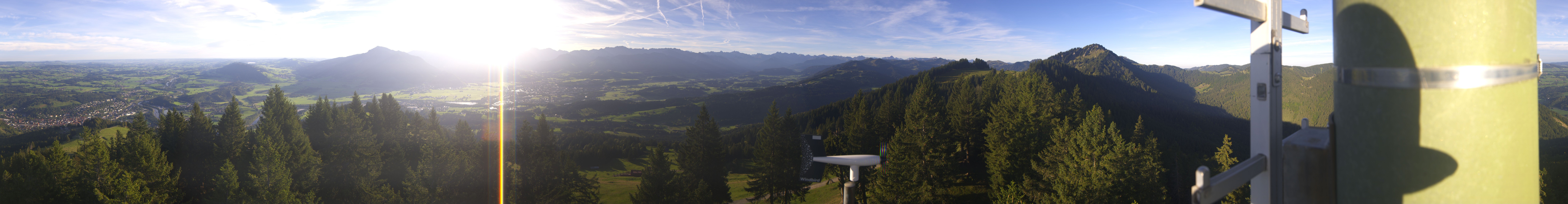 Archiv Foto Webcam Immenstadt: Panorama Bergstation Mittagbahn