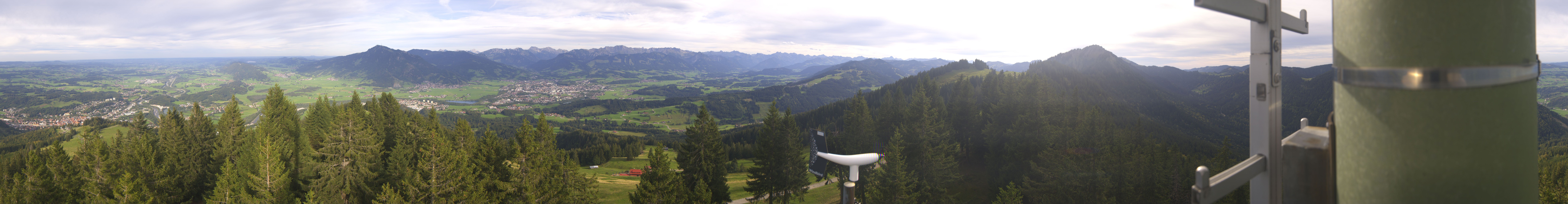 Archiv Foto Webcam Immenstadt: Panorama Bergstation Mittagbahn