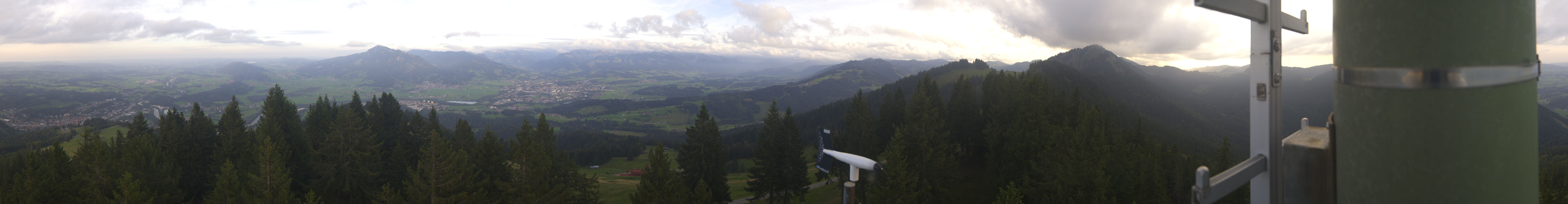 Archiv Foto Webcam Immenstadt: Panorama Bergstation Mittagbahn
