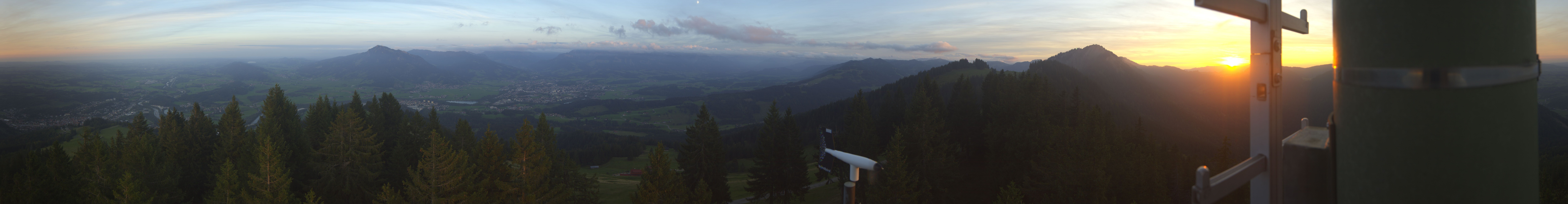 Archiv Foto Webcam Immenstadt: Panorama Bergstation Mittagbahn