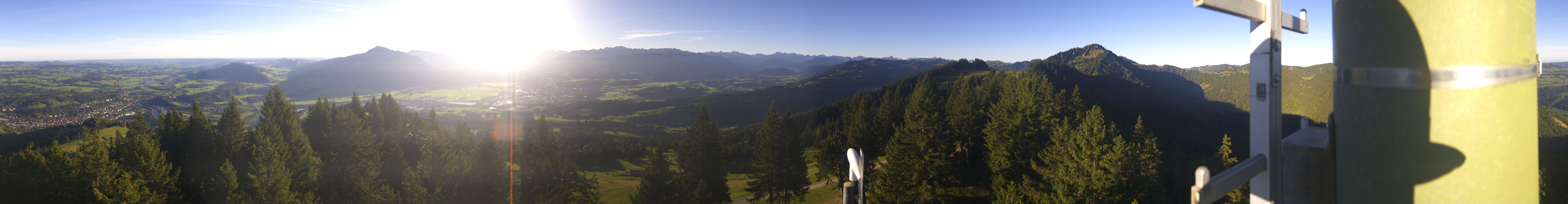 Archiv Foto Webcam Immenstadt: Panorama Bergstation Mittagbahn