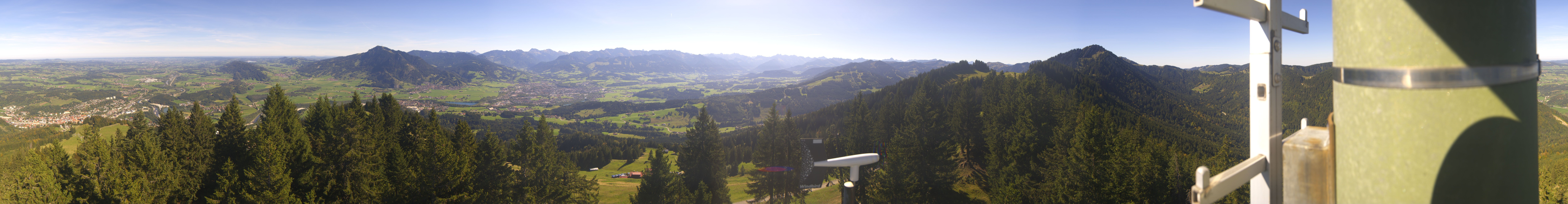 Archiv Foto Webcam Immenstadt: Panorama Bergstation Mittagbahn