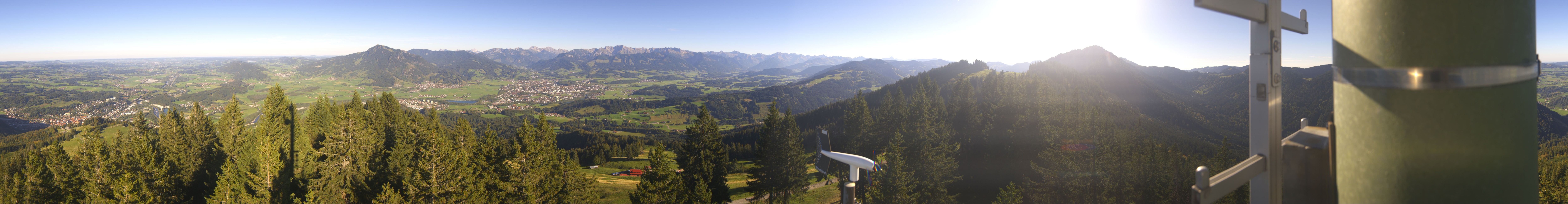 Archiv Foto Webcam Immenstadt: Panorama Bergstation Mittagbahn