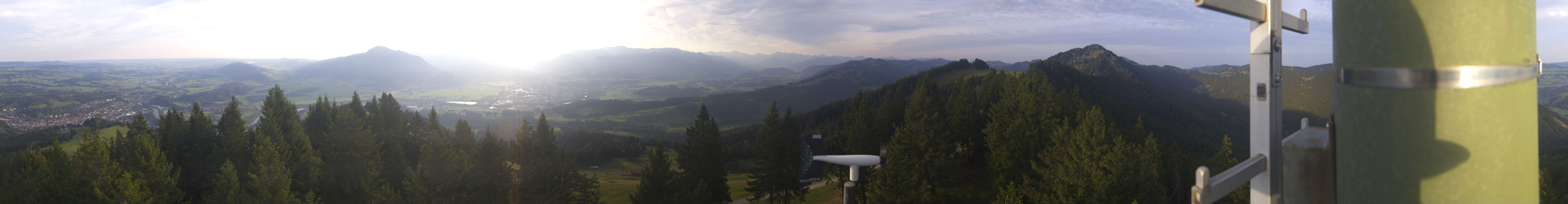 Archiv Foto Webcam Immenstadt: Panorama Bergstation Mittagbahn