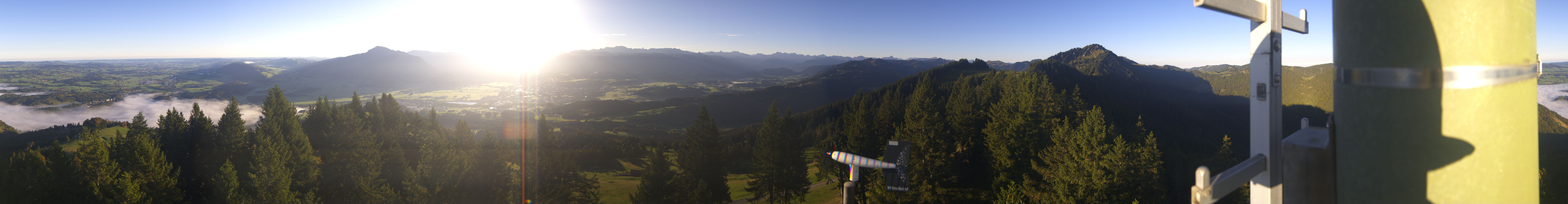 Archiv Foto Webcam Immenstadt: Panorama Bergstation Mittagbahn