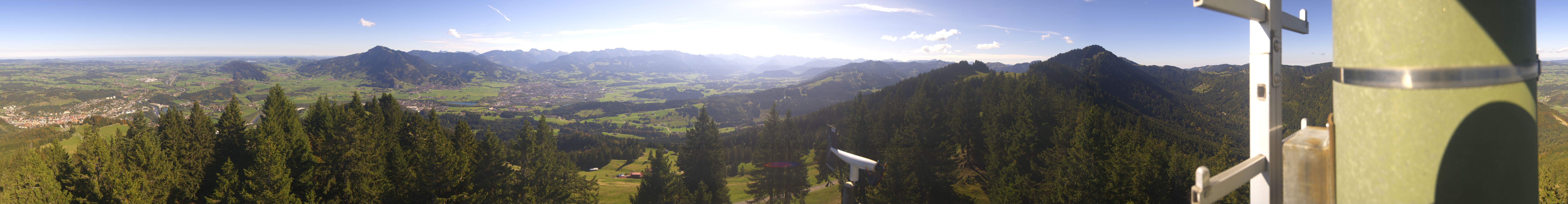 Archiv Foto Webcam Immenstadt: Panorama Bergstation Mittagbahn