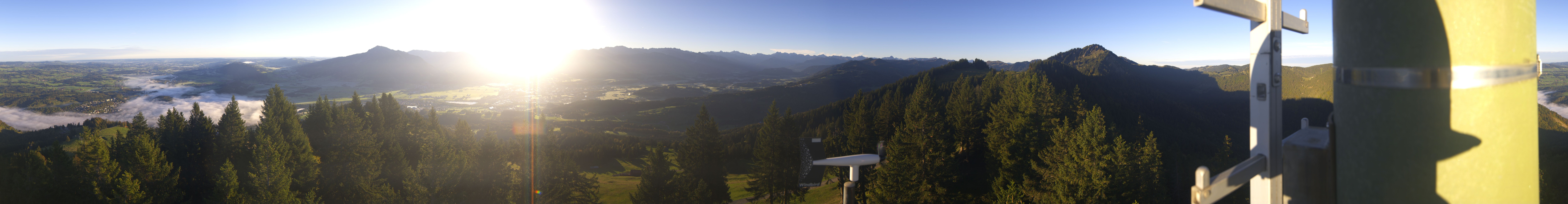 Archiv Foto Webcam Immenstadt: Panorama Bergstation Mittagbahn