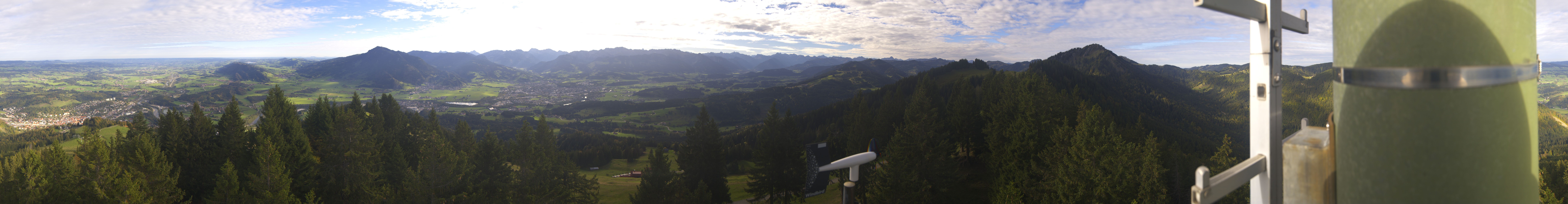 Archiv Foto Webcam Immenstadt: Panorama Bergstation Mittagbahn