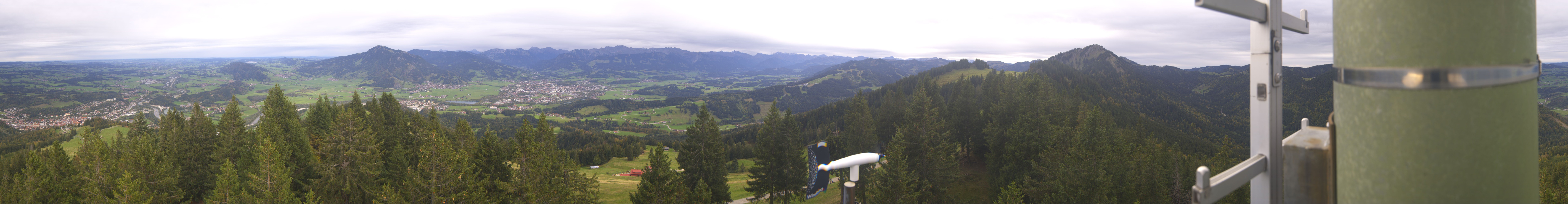 Archiv Foto Webcam Immenstadt: Panorama Bergstation Mittagbahn