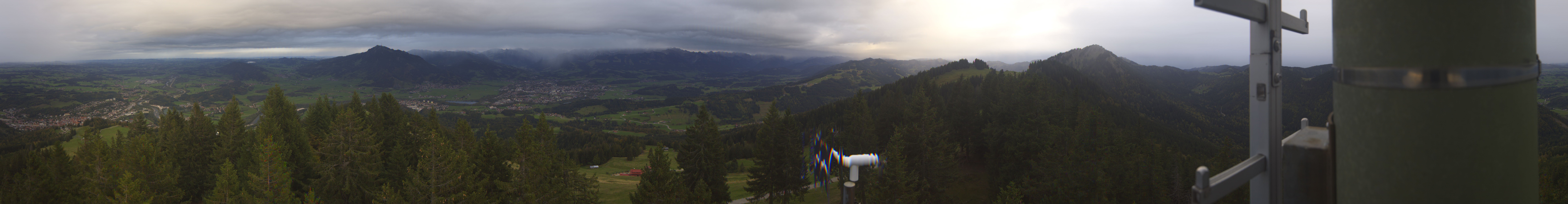 Archiv Foto Webcam Immenstadt: Panorama Bergstation Mittagbahn