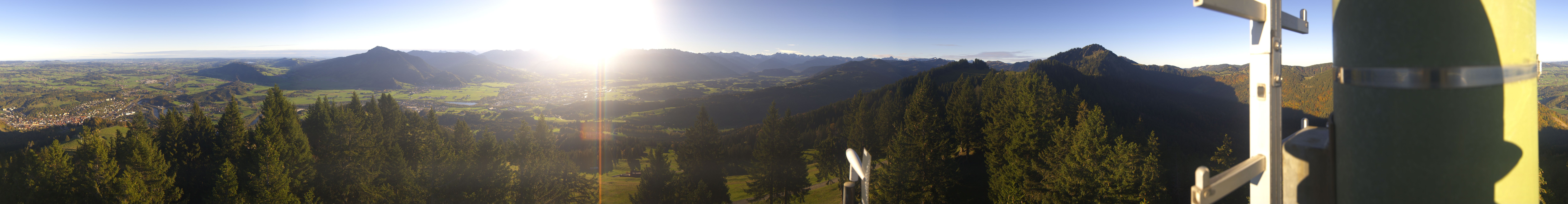 Archiv Foto Webcam Immenstadt: Panorama Bergstation Mittagbahn