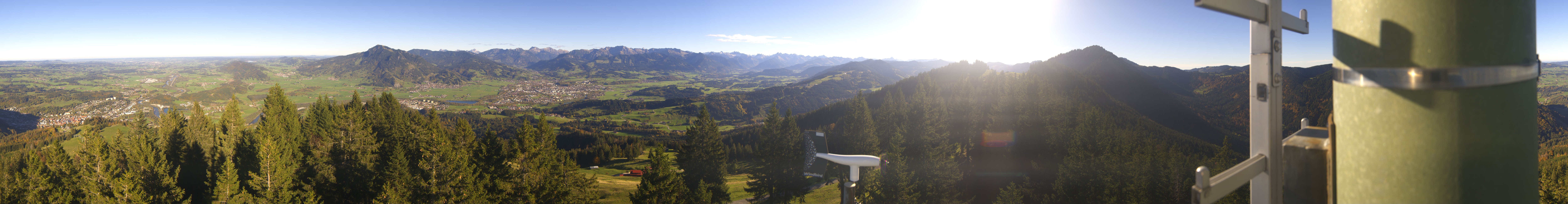 Archiv Foto Webcam Immenstadt: Panorama Bergstation Mittagbahn