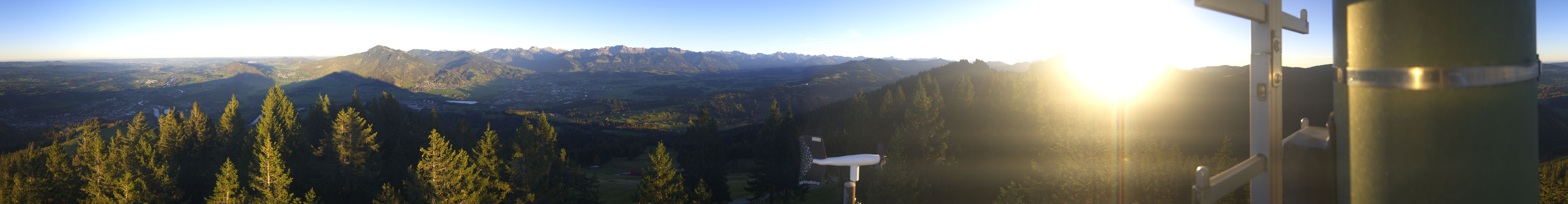 Archiv Foto Webcam Immenstadt: Panorama Bergstation Mittagbahn