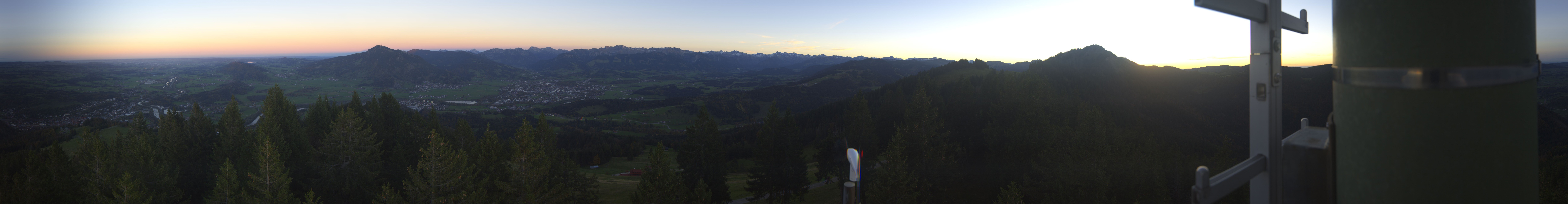 Archiv Foto Webcam Immenstadt: Panorama Bergstation Mittagbahn