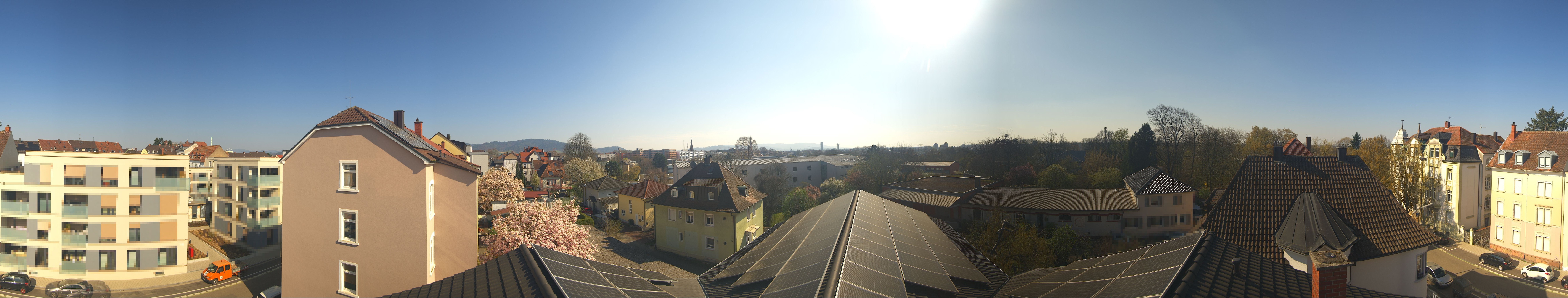 Archiv Foto Webcam Stadt Offenburg