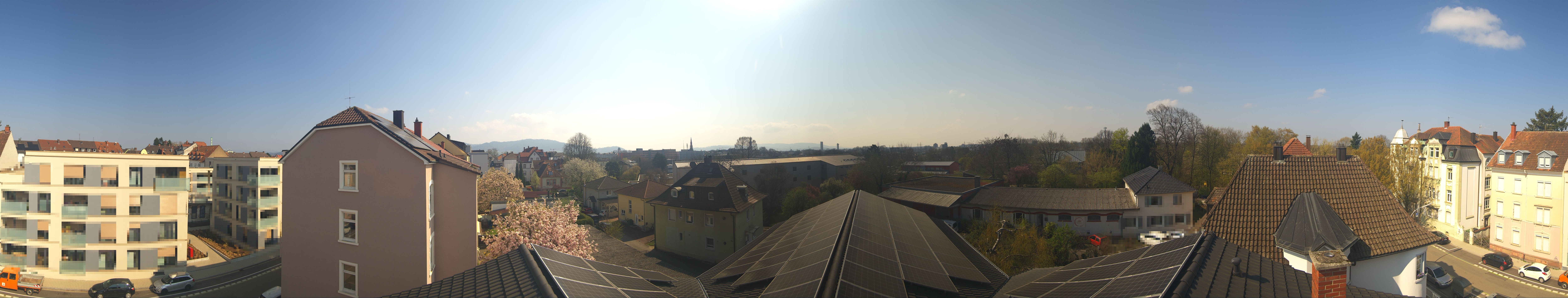 Archiv Foto Webcam Stadt Offenburg
