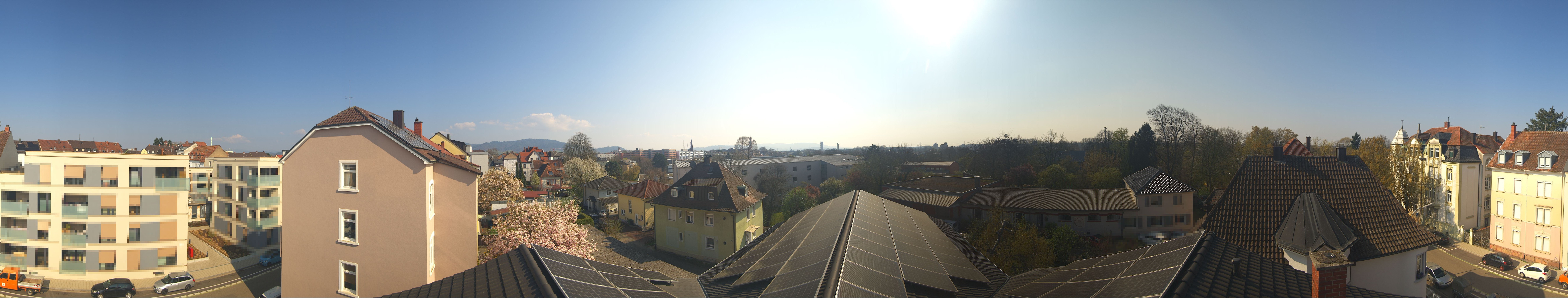 Archiv Foto Webcam Stadt Offenburg