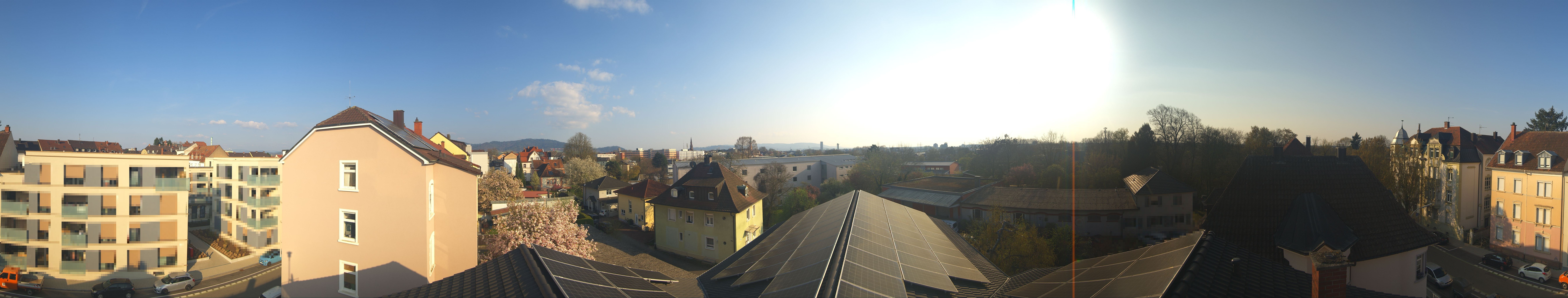 Archiv Foto Webcam Stadt Offenburg
