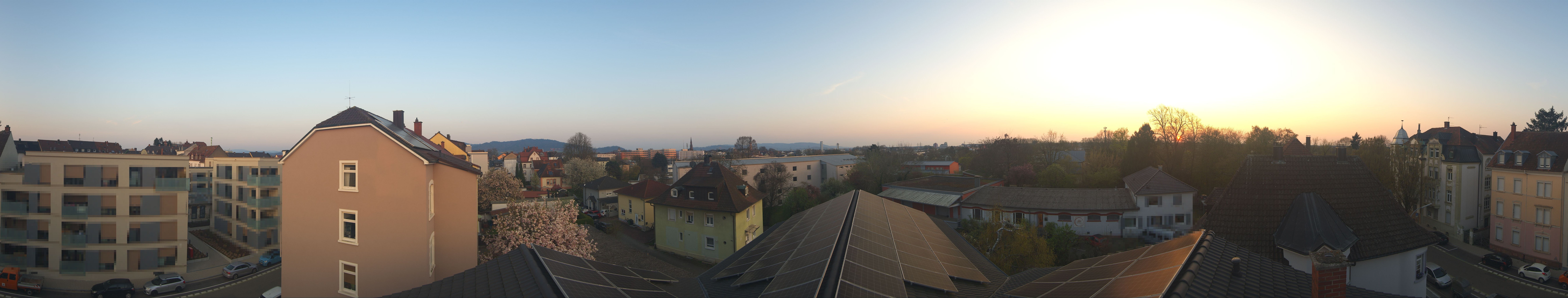 Archiv Foto Webcam Stadt Offenburg